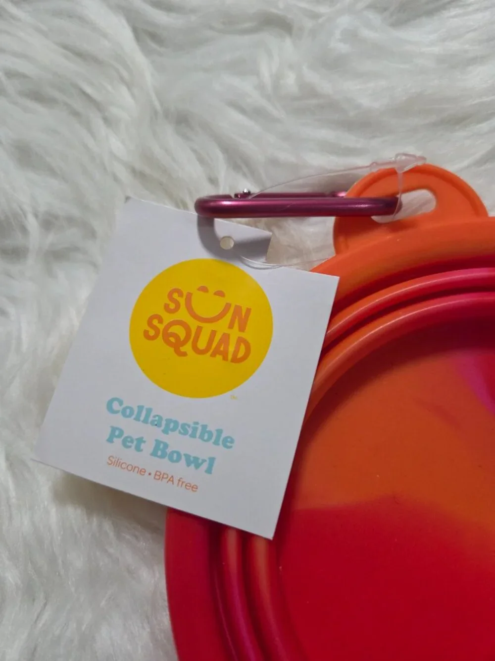 Sun Squad Collapsible Pet Bowl